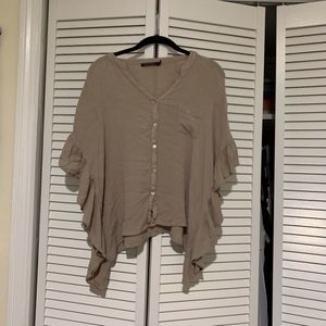 Doe and rae Short Sleeve Shirt Size S